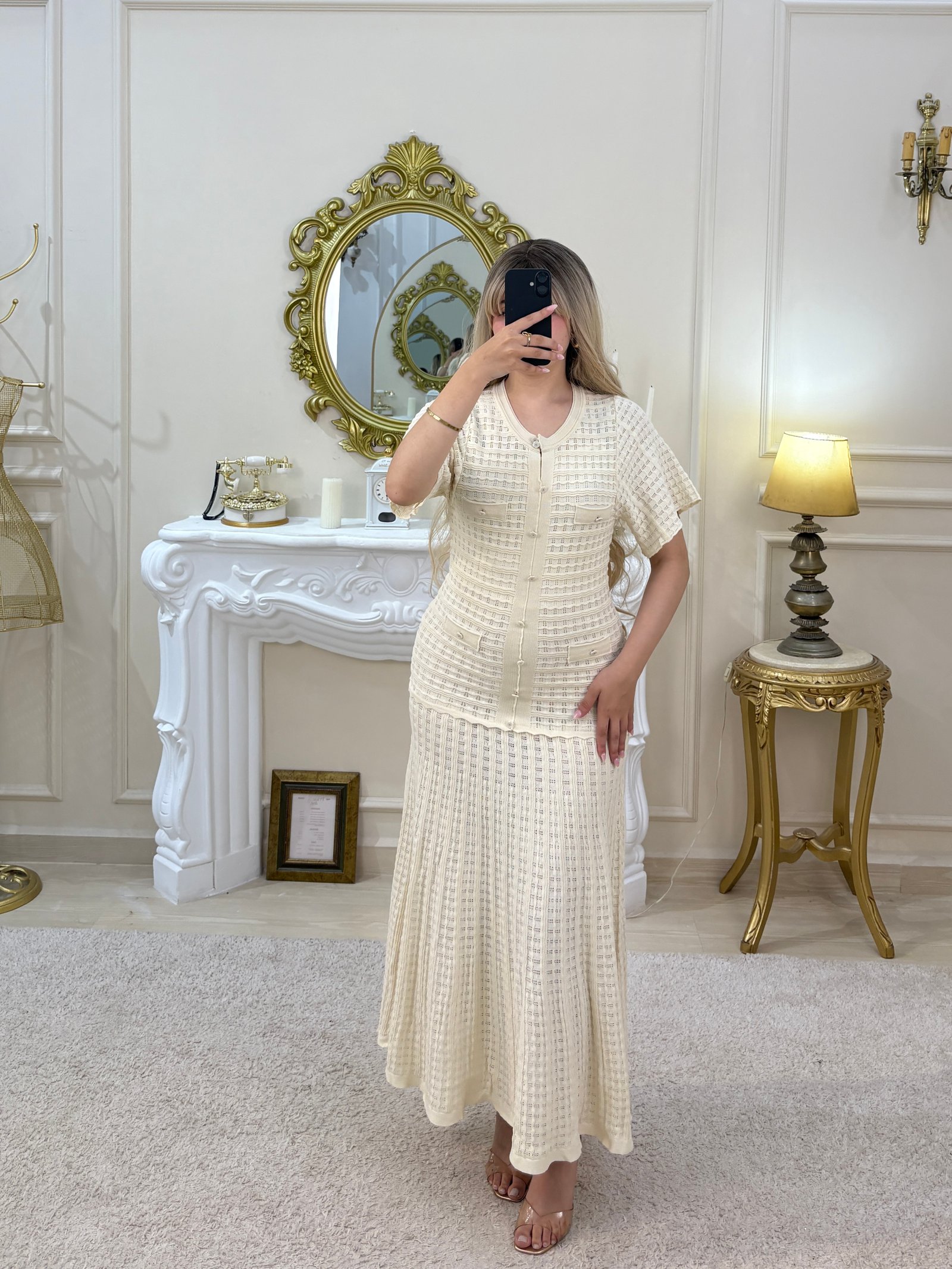 La robe sandro jaune